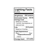 Radiance LED Bulb B35 5W Soft White E12 2700K 500 Lumens Frosted Glass Dimmable  - Prism One