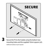 Kaleida M3 TV Wall Mount Quick Install Plate  - Prism One
