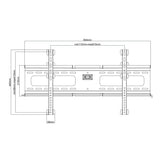 Kaleida M4 TV Wall Mount  - Prism One